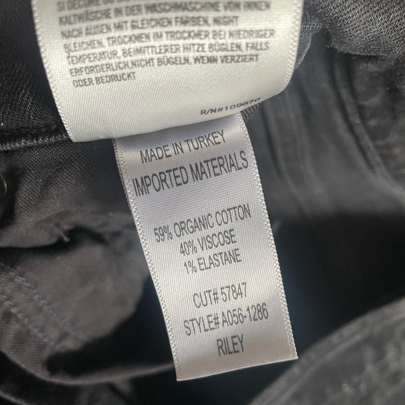 Agolde Riley High Rise Straight Crop Size 26 - Picture 9 of 9